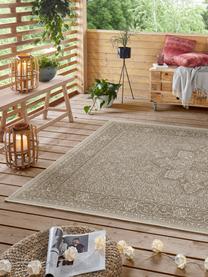 In- & Outdoor-Teppich Anjara im Vintage Style, 100% Polypropylen, Taupe, Beige, B 200 x L 290 cm (Größe L)