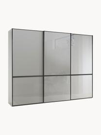 Šatníková skriňa s posuvnými dverami Montreal, 3-dverová, Zrkadlové sklo, Š 300 x V 217 cm