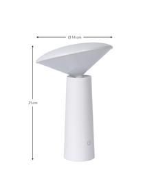 Outdoor-Tischlampe Jive, Weiß, Ø 14 x H 21 cm