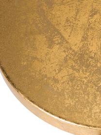 Barhocker Sarah in Schwarz, Eisen, lackiert, Schwarz, Goldfarben, Ø 34 x H 61 cm