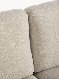 Ecksofa Cucita (4-Sitzer), Bezug: Webstoff (100% Polyester), Gestell: Massives Kiefernholz, Webstoff Hellbeige, B 302 x T 163 cm, Eckteil links