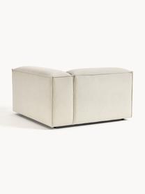 Módulo de esquina sofá Lennon, Tapizado: 100% poliéster Alta resis, Estructura: madera contrachapada de p, Patas: plástico Este producto es, Tejido Off White, An 119 x F 119 cm, chaise longue izquierda