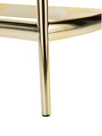 Chaise de comptoir design Masters, Polypropylène, certifié Greenguard, Couleur dorée, larg. 49 x haut. 99 cm
