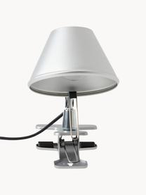 Malá stolová lampa so štipcom Tolomeo Micro Pinza, Odtiene striebornej, Ø 16 x V 20