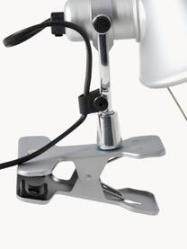 Malá stolová lampa so štipcom Tolomeo Micro Pinza, Odtiene striebornej, Ø 16 x V 20