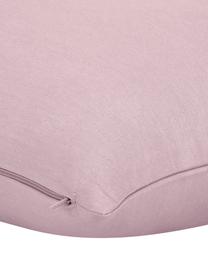 Housse de coussin coton rose Mads, Rose