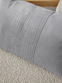 Housse de coussin 30x50 en lin Dalia, 51 % lin, 49 % coton, Gris, larg. 30 x long. 50 cm