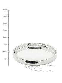Vassoio rotondo a specchio Alaska, Acciaio inossidabile, martellato
Istruzioni per la cura sciacquare a mano, Accaio inossidabile, Ø 32 cm