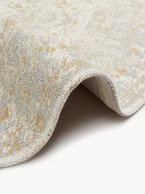 Tappeto in ciniglia rotondo fatto a mano Loire, Retro: 100% cotone Il materiale , Tonalità beige, Ø 200 cm (taglia L)
