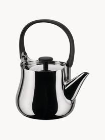 Hervidor Cha, 0,9 L, Recipiente: acero inoxidable 18/10 mu, Asa: resina termoplástica, Plateado, negro, 900 ml