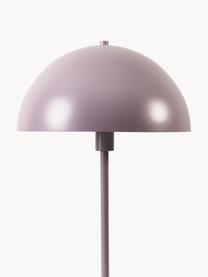 Lámpara de pie Matilda, Pantalla: metal con pintura en polv, Cable: cubierto en tela, Lila, Ø 40 x Al 164 cm