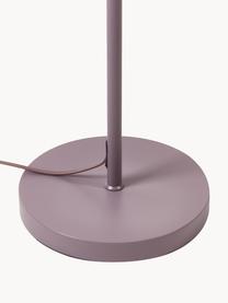 Lámpara de pie Matilda, Pantalla: metal con pintura en polv, Cable: cubierto en tela, Lila, Ø 40 x Al 164 cm