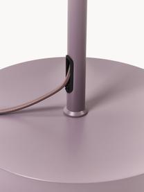 Stehlampe Matilda in Mauve, Lampenschirm: Metall, pulverbeschichtet, Lampenfuß: Metall, pulverbeschichtet, Lavendel, H 164 cm