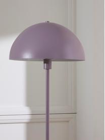 Stehlampe Matilda in Mauve, Lampenschirm: Metall, pulverbeschichtet, Lavendel, H 164 cm