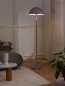 Stehlampe Matilda in Mauve, Lampenschirm: Metall, pulverbeschichtet, Lavendel, H 164 cm