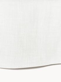 Sessel Russell mit abnehmbaren Bezügen, Bezug: 100% Baumwolle Der strapa, Gestell: Massives Kiefernholz, Spe, Füße: Kunststoff Dieses Produkt, Webstoff Off White, B 103 x T 112 cm