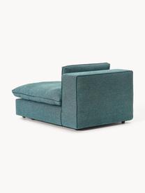 Module central XL Felix, Tissu vert turquoise, larg. 100 x prof. 140 cm