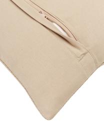 Kussenhoes Anise in beige, 100% katoen, Beige, B 30 x L 50 cm