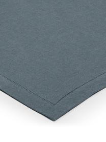 Tovaglia in cotone con ricamo Indi, Cotone, Grigio scuro, Per 6-10 persone  (Larg.140 x Lung. 250 cm)