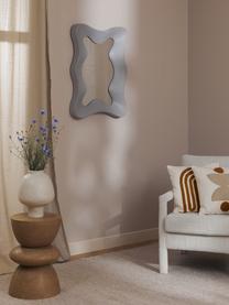Wandspiegel Riva mit welligem Rahmen in Lila, Rahmen: Mitteldichte Holzfaserpla, Spiegelfläche: Spiegelglas, Lavendelfarben, B 60 x H 81 cm