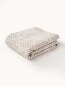 Couvre-lit à motif jacquard Milano, 80 % coton, 20 % polyester

Le matériau est certifié STANDARD 100 OEKO-TEX®, 6457CIT, CITEVE, Beige clair, larg. 230 x long. 250 cm