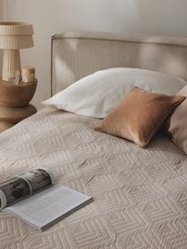 Jacquard bedsprei Milano met grafisch patroon, 80% katoen, 20% polyester

Het materiaal dat in dit product wordt gebruikt, is getest op schadelijke stoffen en gecertificeerd volgens STANDARD 100 door OEKO-TEX®, 6457CIT, CITEVE, Lichtbeige, B 230 x L 250 cm