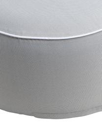 Pouf gonfiabile Maxime, Rivestimento: poliestere, resistente ai, Grigio chiaro, Ø 55 x Alt. 25 cm