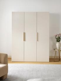 Armadio componibile ad ante a battente Simone, larg. 150 cm, diverse varianti, Legno, beige chiaro, Interno Basic, larg. 150 x alt. 200 cm