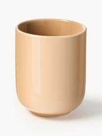 Tasses à café en porcelaine Nessa, 4 pièces, Porcelaine de haute qualité, émaillé, Pêche, haute brillance, Ø 8 x haut. 10 cm, 200 ml