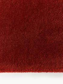 Alfombra de lana artesanal Zayne, Parte superior: 100% lana con certificado, Rojo óxido, An 80 x L 150 cm (Tamaño XS)