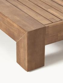 Salotto da giardino componibile in legno di acacia Joshua 4 pz, Rivestimento: 100% poliestere (resisten, Grigio chiaro, legno d'acacia verniciato, Larg. 326 x Prof. 248 cm