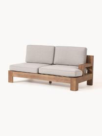 Set lounge para exterior de madera de acacia Joshua, 4 pzas., Tapizado: 100% poliéster (resistent, Madera de acacia, gris, An 326 x F 248 cm