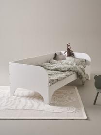 Drevená detská posteľ Phant, 90 x 200 cm, Drevovláknitá doska strednej hustoty (MDF), Drevo, biela lakovaná, Š 90 x D 200 cm