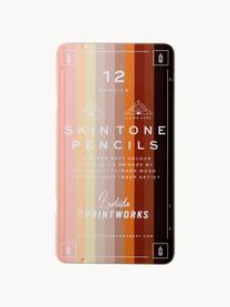 Súprava farebných ceruziek Skin Tone, 12 dielov, Viac farieb, Š 11 x V 19 cm
