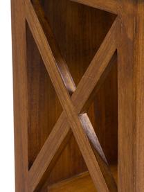 Cómoda cajonera Maria, Madera de Mindi, Marrón, An 46 x Al 87 cm