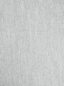 Bank Melva (2-zits) in lichtgrijs, Bekleding: polyester, Frame: massief grenenhout, spaan, Poten: grenenhout De poten bevin, Lichtgrijs, B 200 x D 101 cm