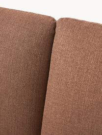 Ecksofa Moby, Bezug: Polyester Der hochwertige, Gestell: Massives Kiefernholz, Webstoff Nougat, B 280 x T 160 cm, Eckteil links