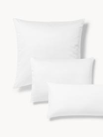 Taie d'oreiller en satin de coton Comfort, Blanc, larg. 50 x long. 70 cm