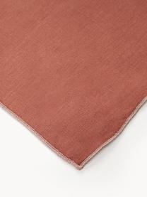 Chemin de table en lin avec passepoil Kennedy, 100 % lin délavé

Le lin est une fibre naturelle qui se caractérise par ses propriétés respirantes, sa résistance et son toucher doux

Le matériau est certifié STANDARD 100 OEKO-TEX®, 6760CIT, CITEVE, Rouge corail, rose pâle, larg. 40 x long. 150 cm