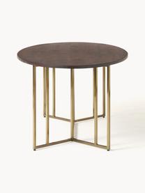 Table ovale en bois de manguier Luca, tailles variées, Manguier, cadre doré, larg. 240 x prof. 100 cm