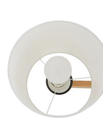 Plafondlamp Donna van hout, Wit, 50 x 36 cm