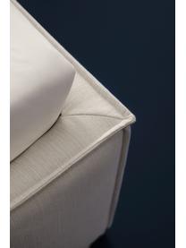Polsterbett Dream mit Stauraum, Bezug: Polyester (Strukturstoff), Korpus: Massives Kiefernholz und , Webstoff Greige, B 140 x L 200 cm