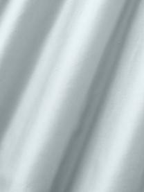 Topper hoeslaken Comfort, katoensatijn, Weeftechniek: satijn Draaddichtheid 300, Lichtblauw, B 90 x L 200 cm, H 15 cm