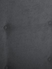Letto imbottito Star, Rivestimento: poliestere (tessuto testu, Tessuto antracite, Larg. 200 x Lung. 200 cm