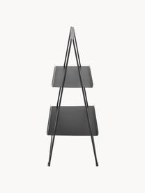 Estantería escalera A-Table, Acero pintado, Negro, An 53 x Al 75 cm