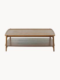 Mesa de centro de roble Tony, Estructura: madera de roble maciza ba, Roble, An 110 x Al 35 cm