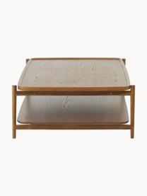 Mesa de centro de roble Tony, Estructura: madera de roble maciza ba, Roble, An 110 x Al 35 cm