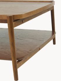 Mesa de centro de roble Tony, Estructura: madera de roble maciza ba, Roble, An 110 x Al 35 cm