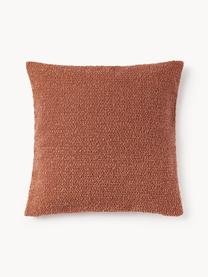 Housse de coussin en bouclette Bellamie, Tissu bouclette (95 % polyester, 5 % polyacrylique)

La bouclette est une matière qui se caractérise par sa texture aux courbes irrégulières. La surface caractéristique est créée par des boucles tissées de fils différents qui confèrent au tissu une structure unique. La structure bouclée a un effet à la fois isolant et moelleux, ce qui rend le tissu particulièrement douillet, Bouclette terracotta, larg. 60 x long. 60 cm