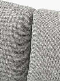 Sofa Cucita (3-Sitzer), Bezug: Webstoff (100% Polyester), Gestell: Massives Kiefernholz, FSC, Beine: Metall, lackiert Dieses P, Webstoff Grau, B 228 x T 94 cm